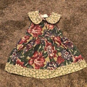 Girls floral print dress